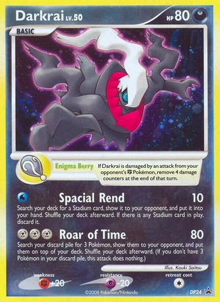 Darkrai DP24 - Diamond and Pearl Promos Holofoil - Promo