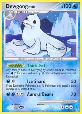 Dewgong (24/147) - Supreme Victors Reverse Holofoil - Rare