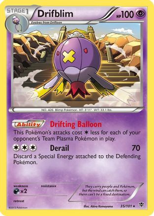 Drifblim 035 - Plasma Blast Normal - Rare