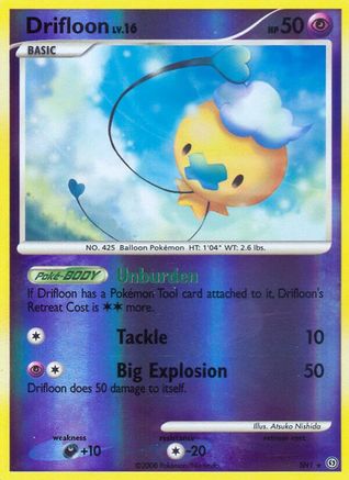 Drifloon (Shiny) - SH1/100 - Stormfront Reverse Holofoil