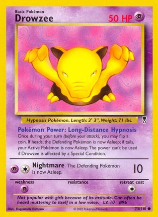 Drowzee 073/110 - Legendary Collection Reverse Holofoil - Common