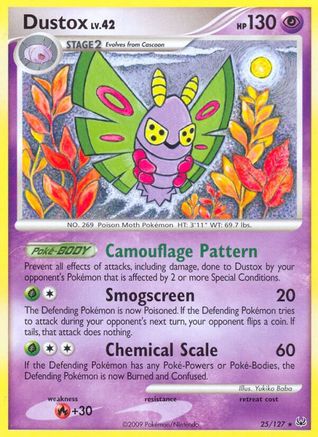 Dustox 025 - Platinum Normal - Rare