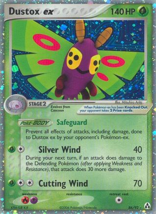 Dustox ex 086 - Legend Maker Holofoil - Ultra Rare