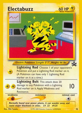 Electabuzz 046/53 - WoTC Promo Normal - Promo