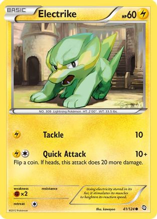Electrike (41) 041 - Dragons Exalted Reverse Holofoil - Common