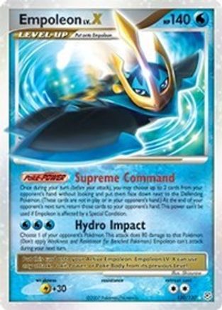 Empoleon LV.X 120 - Diamond and Pearl Holofoil - Ultra Rare