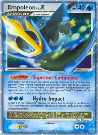 Empoleon LV.X DP11 - Diamond and Pearl Promos Holofoil - Promo