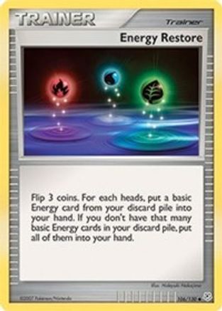 Energy Restore (106/130) - Diamond and Pearl - Uncommon