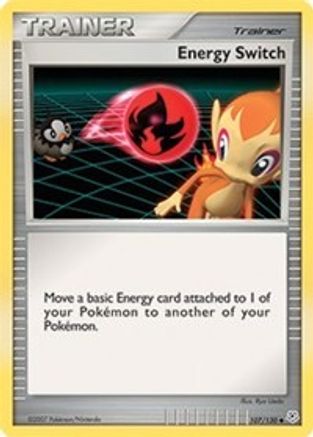 Energy Switch 107/130 - Diamond and Pearl Reverse Holofoil - Uncommon