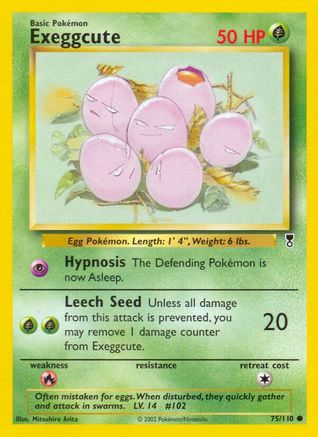 Exeggcute 075/110 - Legendary Collection Reverse Holofoil - Common