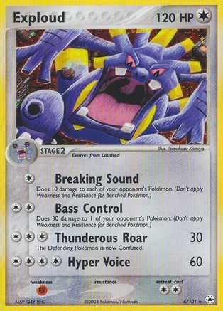 Exploud 006 - Hidden Legends Reverse Holofoil - Holo Rare