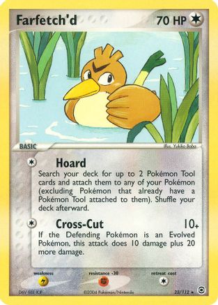Farfetch'd - 023/112 - FireRed & LeafGreen Reverse Holofoil