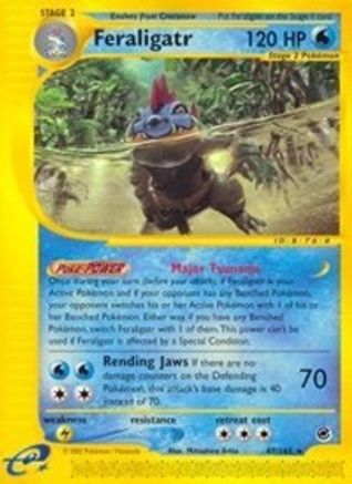 Feraligatr (47) 047 - Expedition Reverse Holofoil - Rare