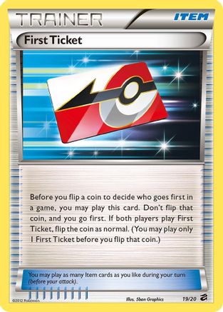 First Ticket 019/20 - Dragon Vault Holofoil - Holo Rare
