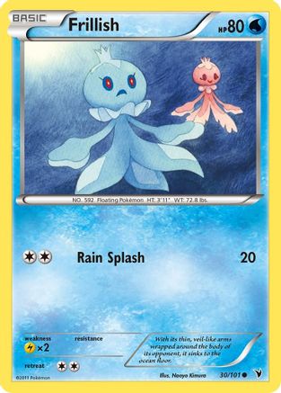 Frillish - 030/101 - Noble Victories Reverse Holofoil
