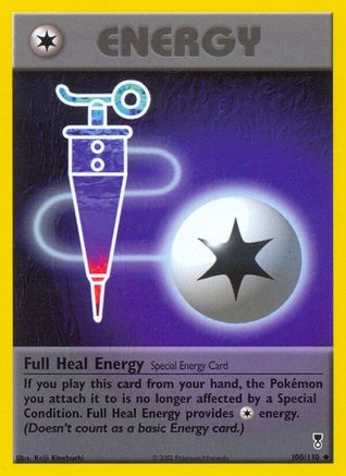 Full Heal Energy 100/110 - Legendary Collection Reverse Holofoil - Uncommon