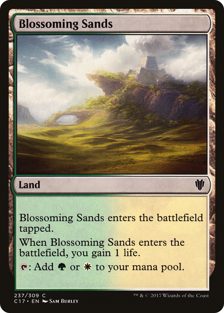 Blossoming Sands (C17-237) - Commander 2017