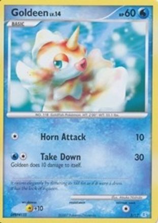 Goldeen (3) - DP Trainer Kit Manaphy & Lucario - Common