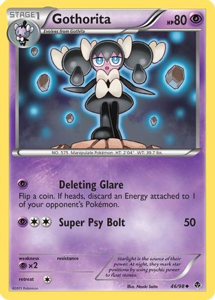 Gothorita (46/98) - Emerging Powers - Uncommon
