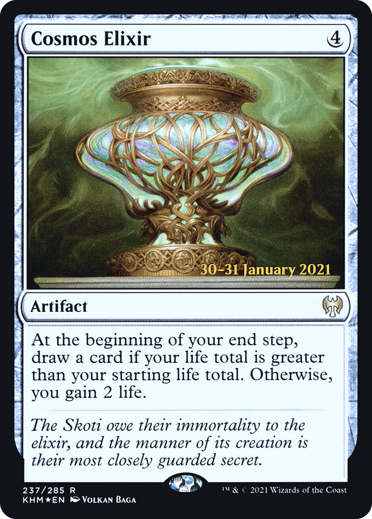 Cosmos Elixir (PRE-237S) - Kaldheim Promos (Prerelease) Foil