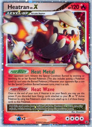 Heatran LV.X (DP31/56) - Diamond and Pearl Promos Holofoil - Promo
