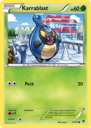 Karrablast (6/101) - Plasma Blast - Common