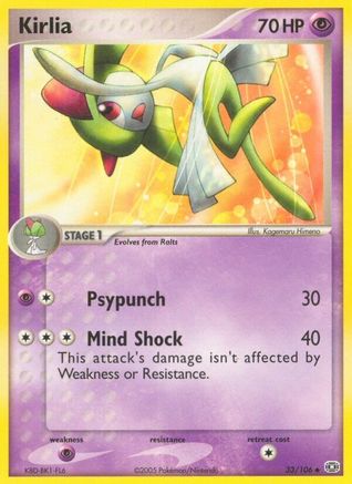 Kirlia (33/106) - Emerald - Uncommon