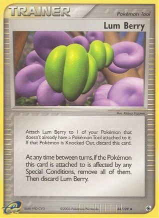 Lum Berry 084 - Ruby and Sapphire Normal - Uncommon