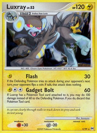 Luxray - 005/99 - Arceus Holofoil