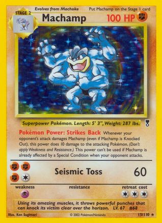 Machamp 015/110 - Legendary Collection Holofoil - Holo Rare