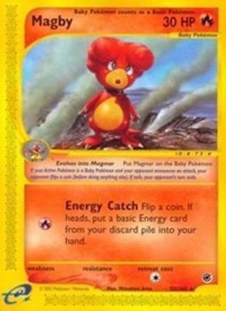 Magby (52) 052 - Expedition Reverse Holofoil - Rare