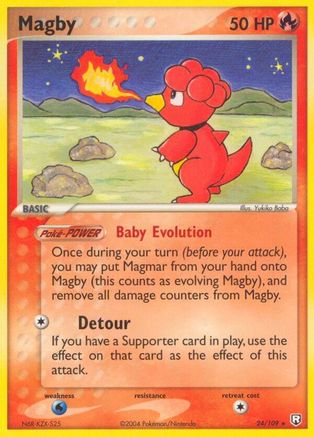 Magby - 024/109 - Team Rocket Returns Normal