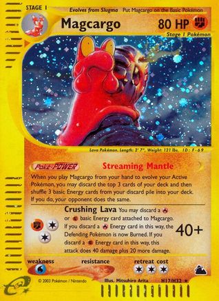 Magcargo (H17) H17 - Skyridge Holofoil - Holo Rare