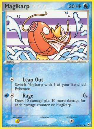 Magikarp 064 - Deoxys Reverse Holofoil - Common