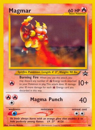 Magmar - 044/53 - WoTC Promo Normal