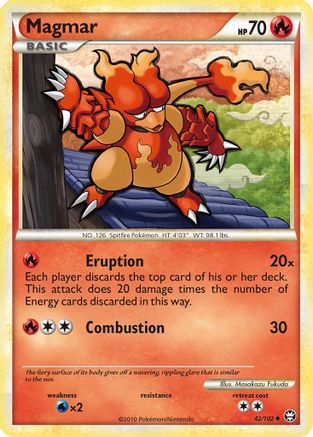 Magmar - 042/102 - Triumphant Normal