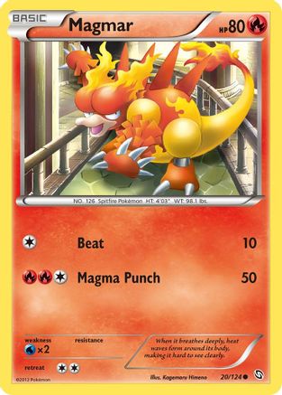 Magmar 020 - Dragons Exalted Normal - Common