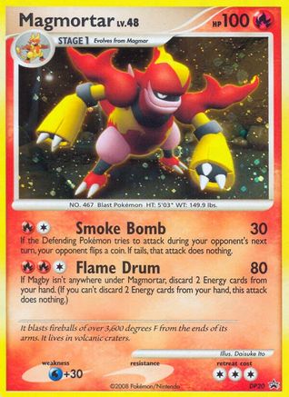 Magmortar (DP20/56) - Diamond and Pearl Promos Holofoil - Promo