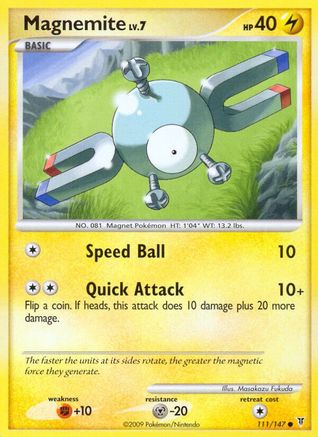 Magnemite (111/147) - Supreme Victors Reverse Holofoil - Common