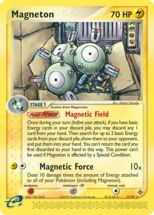 Magneton 017/97 - Dragon Normal - Rare