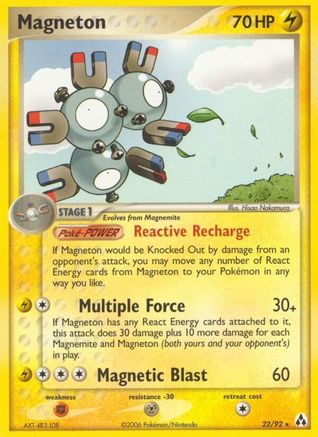 Magneton 022 - Legend Maker Normal - Rare