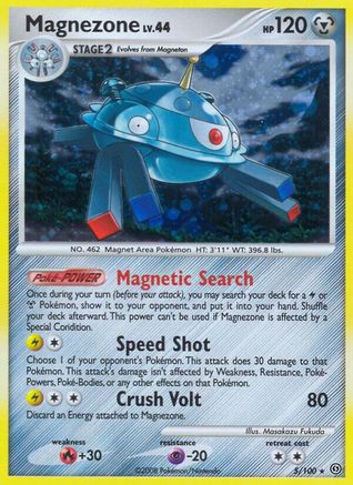 Magnezone (5/100) - Stormfront Holofoil - Holo Rare
