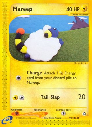 Mareep 093/147 - Aquapolis Normal - Common