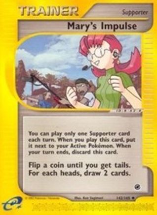 Mary's Impulse 142/165 - Expedition Normal - Uncommon