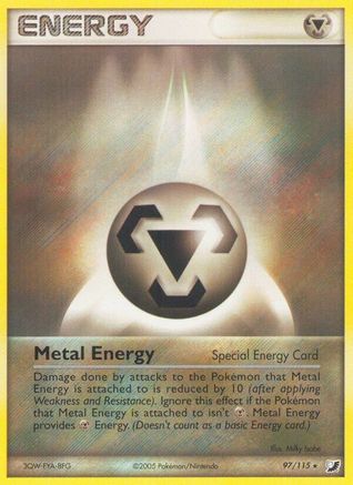 Metal Energy (Special) (97/115) - Unseen Forces - Rare