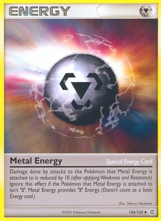 Metal Energy (130/132) - Secret Wonders - Uncommon