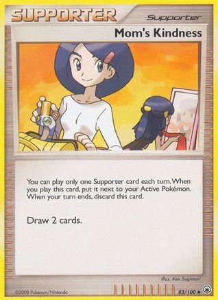Mom's Kindness (83/100) - Majestic Dawn Reverse Holofoil - Uncommon