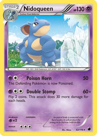 Nidoqueen (42/116) - Plasma Freeze - Rare