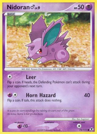 Nidoran M - 072/111 - Rising Rivals Normal