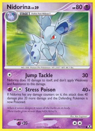 Nidorina - 073/111 - Rising Rivals Normal
